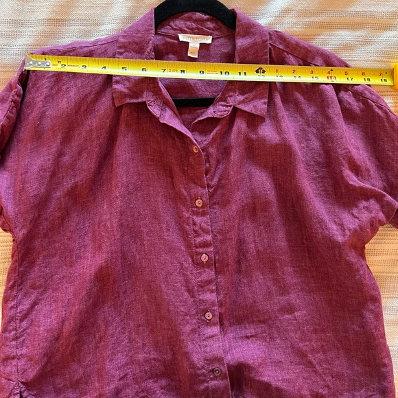 Eileen Fisher Organic Linen Top - Picture 4 of 6